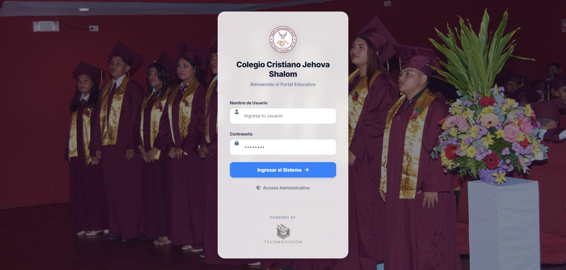 SYSCO- SISTEMA DE COLEGIO TECHNOVISION